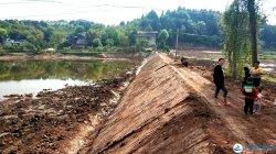 乐至县凉水乡土地整